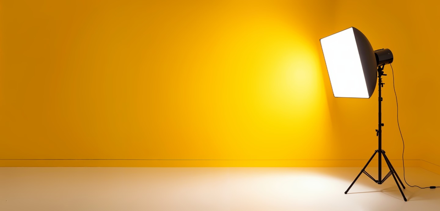 Professional Photography Studio with Softbox Lighting